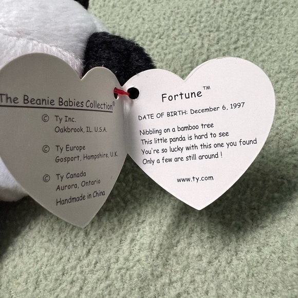 Ty Panda Plush - Fortune - Picture 2 of 4